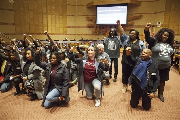 ‘We will not be silenced’: Parents protest treatment of Black students at Peel public school board
